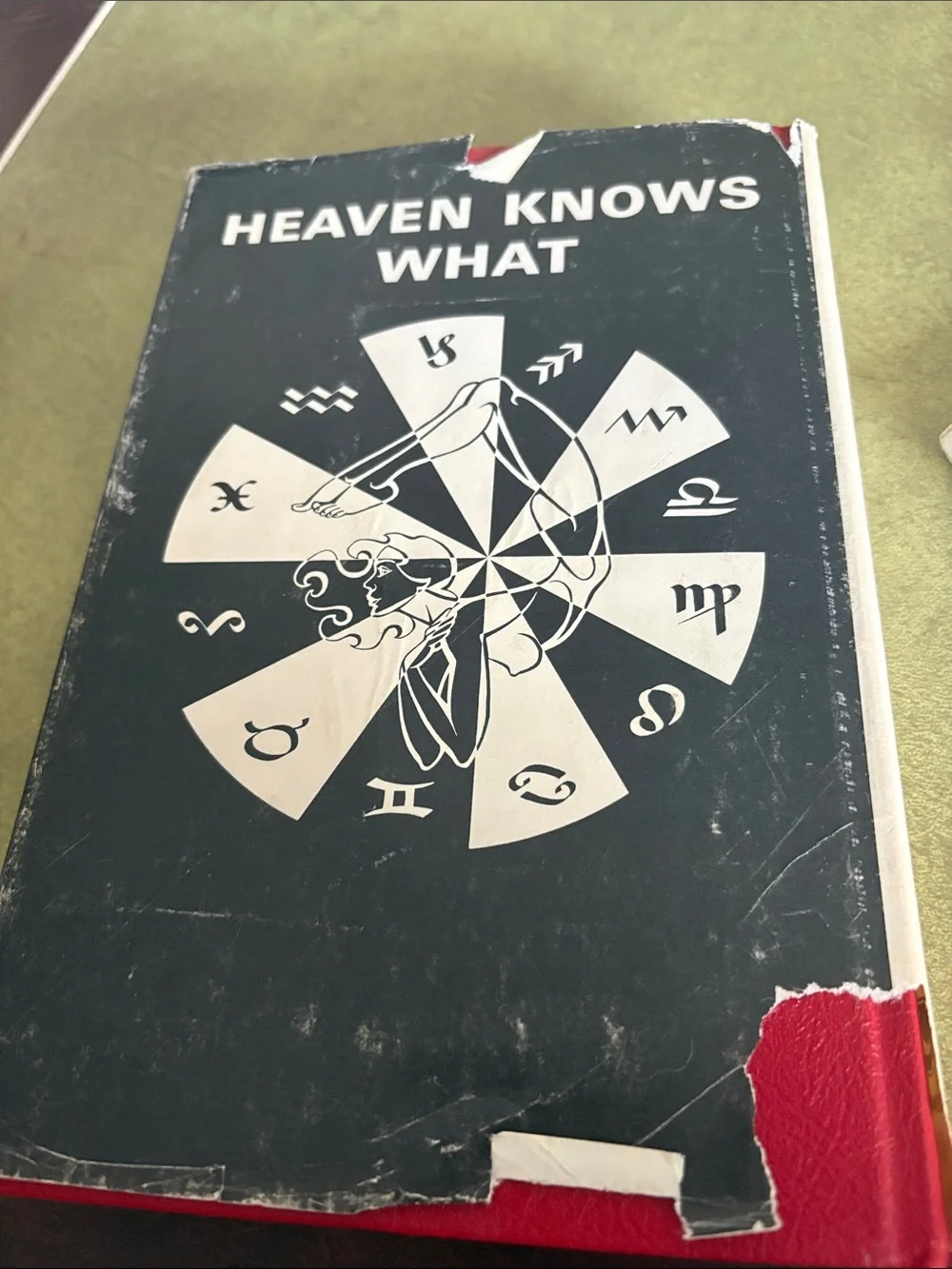 Heaven Knows What — White Decorative Coffee Astrology Table Book